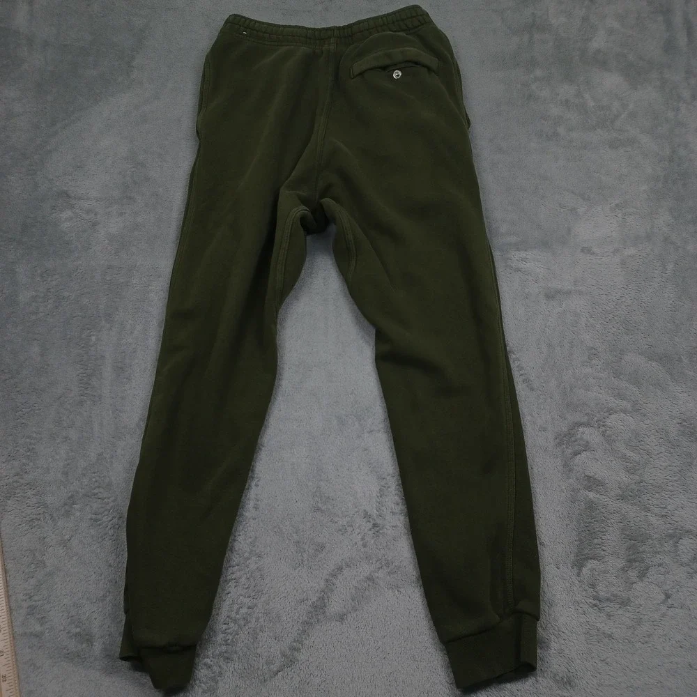 Nike Pants Mens Small Green Fleece Casual Activewear Sweatpants‎ Joggers